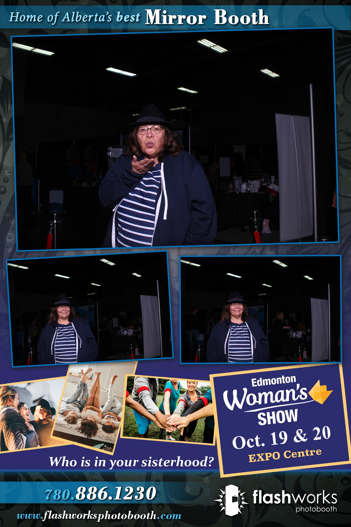 Fall Edmonton Woman's Show | View more photos from the event at gallery.flashworksphotobooth.com/u/FlashworksPhotoboothInc/Fall-Edmonton-Womans-Show-0